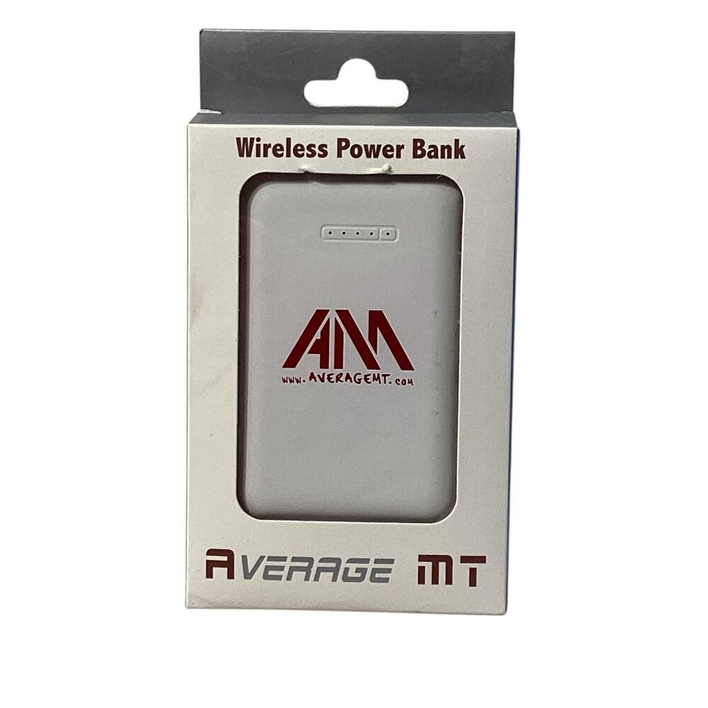 Average Man Tech: Wireless Power Bank, USB-C and USB-A ports